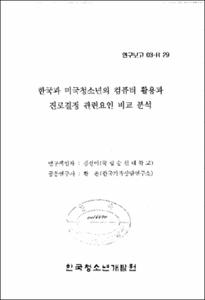 한국과 미국청소년의 컴퓨터 활용과 진로결정 관련요인 비교 분석