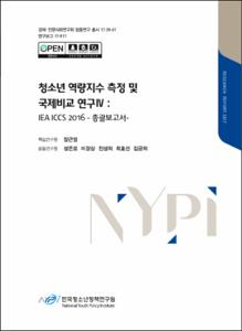 청소년 역량지수 측정 및 국제비교 연구Ⅳ