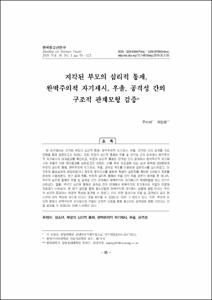지각된 부모의 심리적 통제, 완벽주의적 자기제시, 우울, 공격성 간의 구조적 관계모형 검증