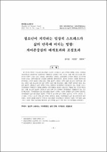 청소년이 지각하는 일상적 스트레스가 삶의 만족에 미치는 영향: 자아존중감의 매개효과와 조절효과