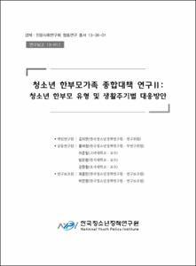 청소년 한부모가족 종합대책연구Ⅱ