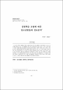 경험학습 모형에 따른 청소년활동의 경로분석