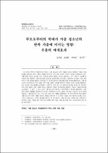 부모로부터의 학대가 가출 청소년의 반복 가출에 미치는 영향: 우울의 매개효과