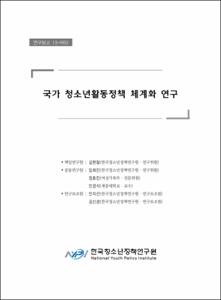 국가 청소년활동정책 체계화 연구
