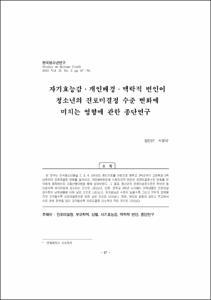 자기효능감·개인배경·맥락적 변인이 청소년의 진로미결정 수준 변화에 미치는 영향에 관한 종단연구
