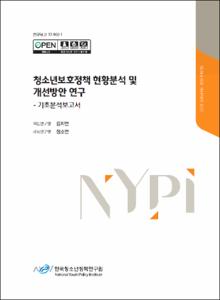 청소년보호정책 현황분석 및 개선방안 연구 :기초분석보고서