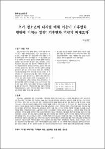 초기 청소년의 디지털 매체 이용이 기후변화 행위에 미치는 영향: 기후변화 역량의 매개효과