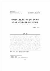 청소년의 자존감과 공격성의 관계에서 자기애, 자기개념명확성의 조절효과