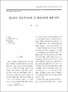 청소년의 충동구매실태 및 관련요인에 관한 연구