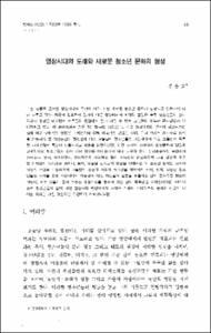 영상시대의 도래와 새로운 청소년문화의 형성