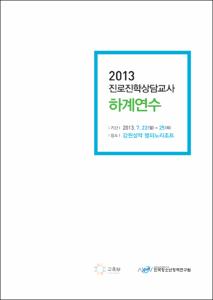 2013 진로진학상담교사 하계연수